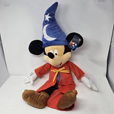 24" NWT 80 Years Disney Fantasia Mickey Mouse Plush Jay Franco Pillow Buddy