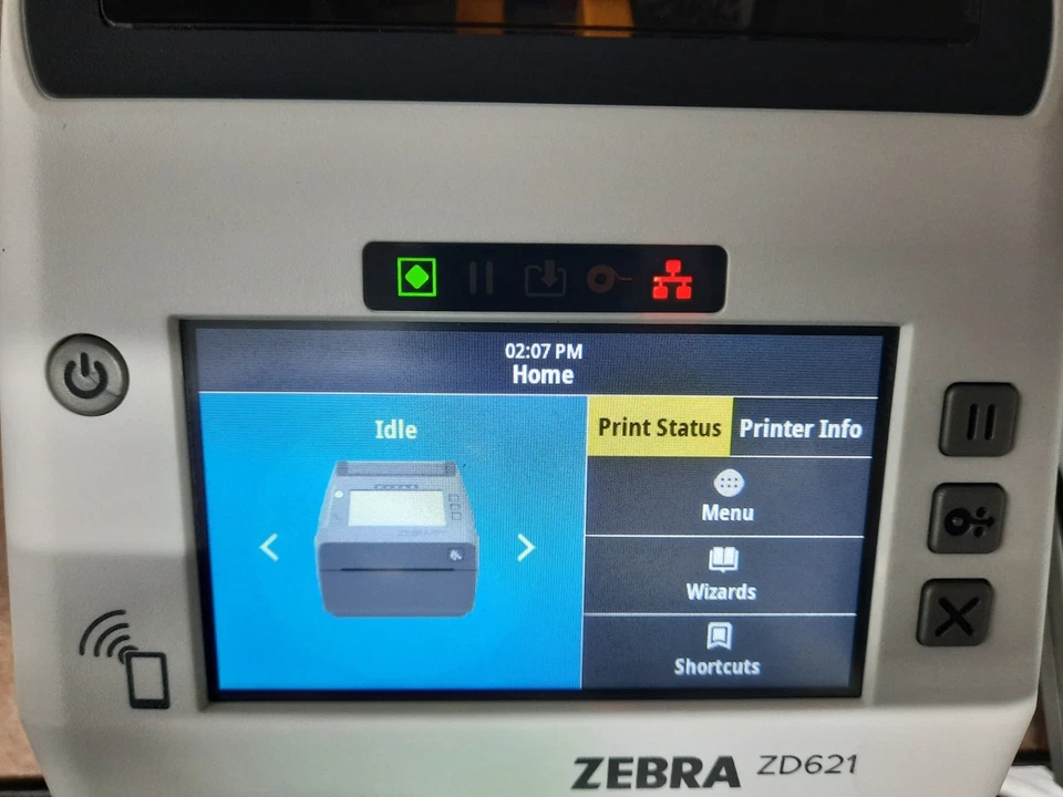 Zebra ZD621 Thermal Label Printer ZD6AH43-D01F00EZ-TESTED - Image 3 of 4
