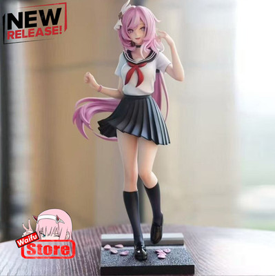 Honkai Impact 3 Figuren Elysia Figur Schuluniform Anime Mädchen Actionfigur