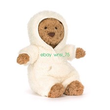 Jellycat Bartholomew Bear All-In-One Outfit 10.2 Inch Cozy Plush Toy BNWT