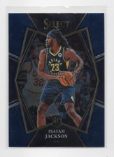 2021-22 Panini Select #150 Isaiah Jackson Blue (Retail Base)