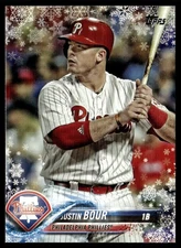 2018 Topps Holiday Justin Bour #117
