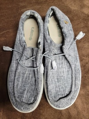 Lamo Women's Shoes Slip On Sneakers Gray Size 10 US Used See Pictures