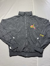Vtg Nike Air Jordan Jumpman Full Zip Windbreaker Lg Classics Black CV7418-010