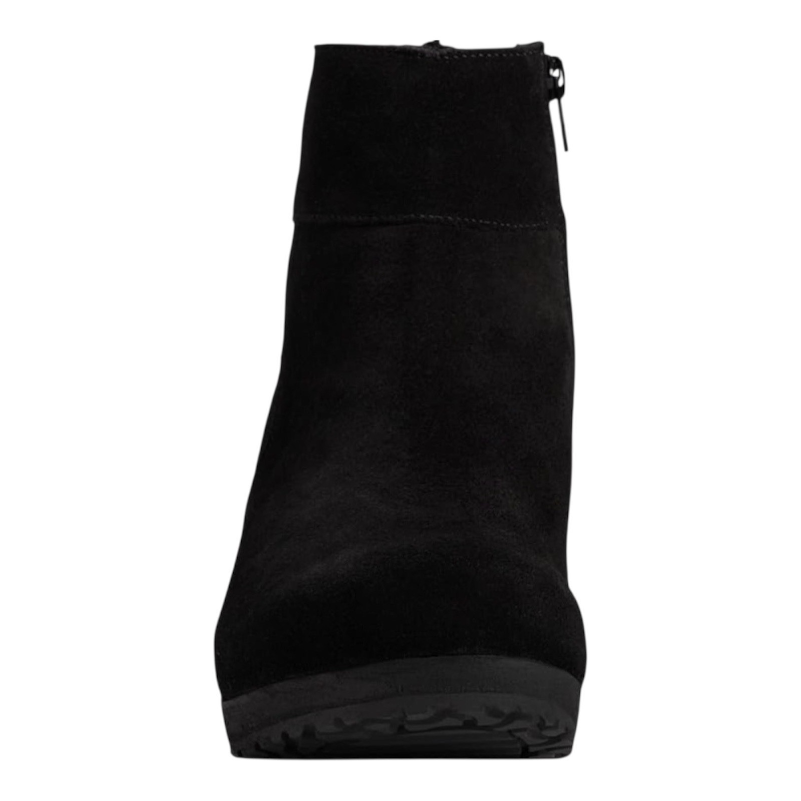Birkenstock Papillio Ebba Wedge Boots Black Suede Leather Size 41, 42 NEW image 4