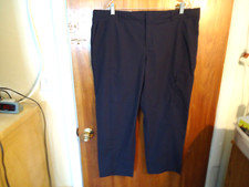 Ladies " NWT " Kirkland Size 16 Black Travel Pants " Great Gift Item "