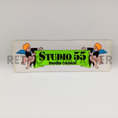 Sticker vintage sticker sticker 80's - studio 55 fashion casual 80s