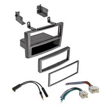 Single DIN Car Stereo Radio Dash Install Kit for 2000-2003 Nissan Maxima