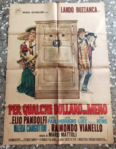 Manifesto originale 2F - PER QUALCHE DOLLARO IN MENO - Movie Poster Affiche