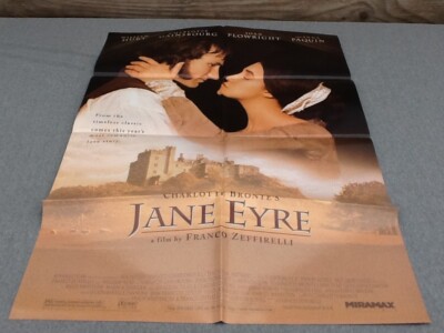 1996 Jane Eyre Original Movie House Full Sheet Poster