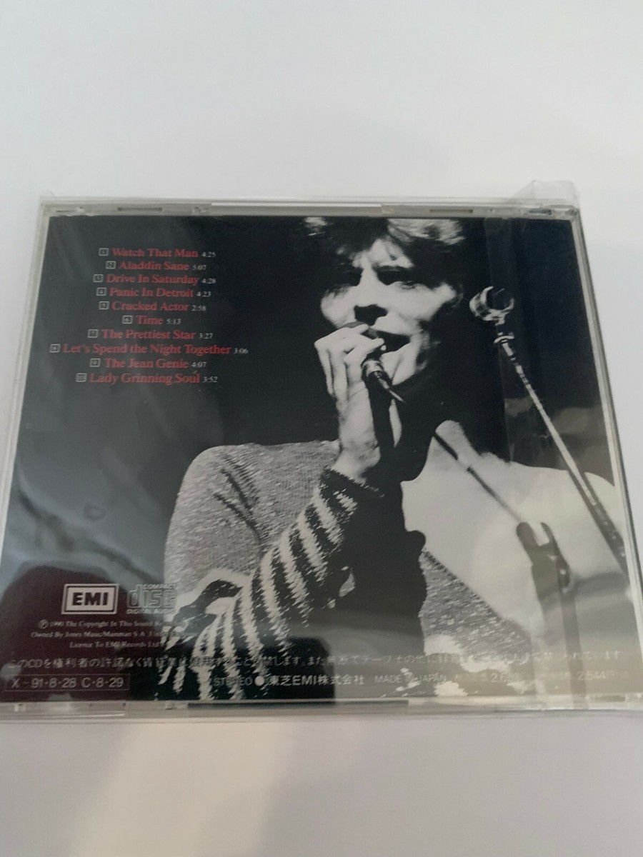 DAVID BOWIE Japan CD ALADDIN SANE JAPANESE RELEASE EDITION