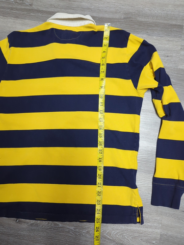 Polo Ralph Lauren Shirt Dual Match Big Pony Boys Size XL (18-20) Blue & Yellow - Picture 8 of 9