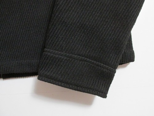 Men's GAP Relaxed Short Wool Blend Twill Jacket True Black Size Medium - Picture 4 of 11