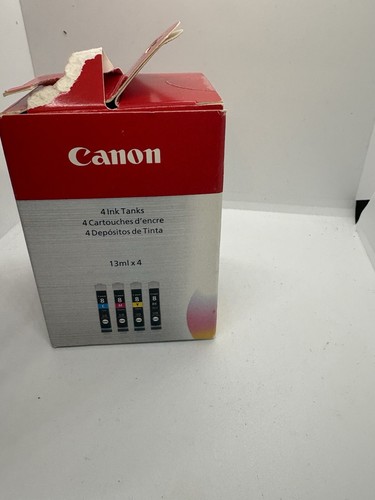 Canon Chroma Life 100 4 ink tanks 8 CLI-BC ,8M CLI-8M,8YCLI-8M ,8BK CLI-8K - Picture 6 of 8