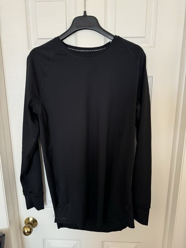 Nike A.P.S. Men's XL-TALL Dri-FIT ADV Black Long Sleeve Versatile Top DR1899-010 - Picture 4 of 15