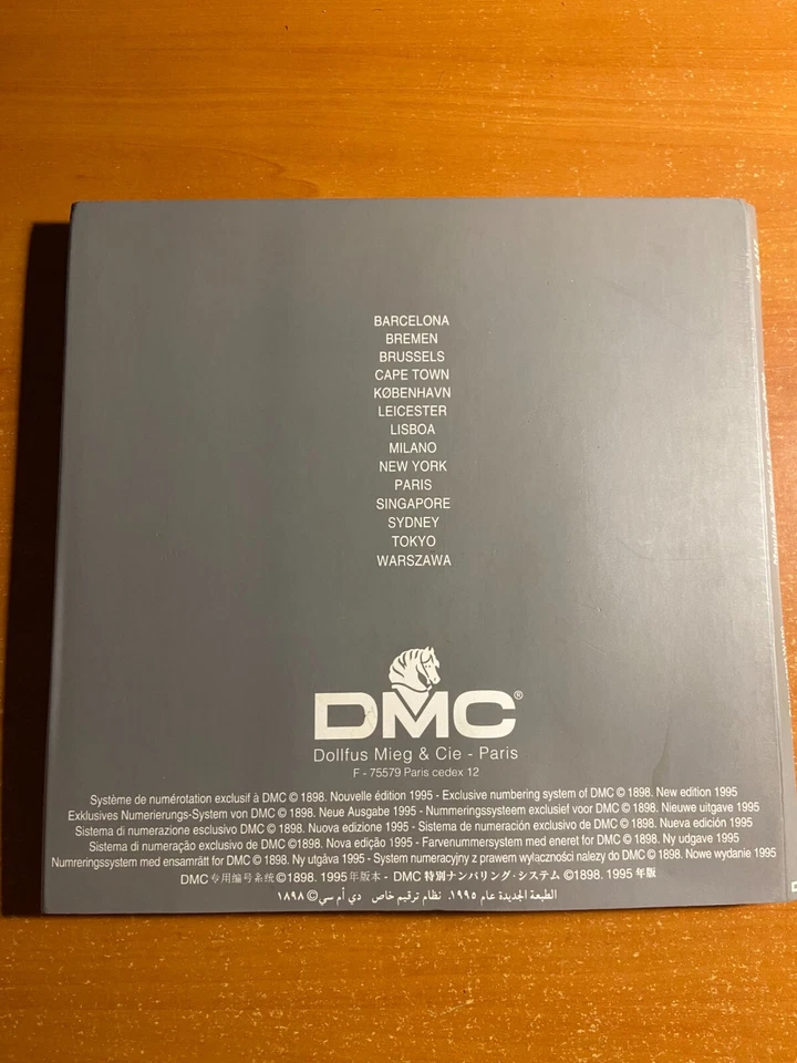 DMC - Six Strand Embroidery Floss & Pearl Cotton Sampler - Colour Card W100 - Image 4 of 4