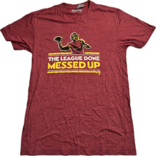 Dwayne Haskins The League Done Messed Up T-Shirt Men's Size S Washington NFL