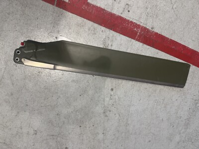 Hubschrauber Heckflügel Helicopter Blade aus Aluminium 124 x 18 cm