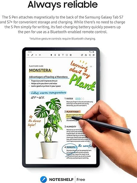 Original Samsung Galaxy Tab S8+/S8 Ultra/S7/S7+ S PEN Bluetooth Stylus con CAJA Foto 2 de 3