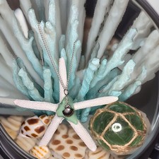 Handmade Sea glass Necklace