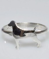 Weimaraner Ring Aus Sterlingsilber Luce