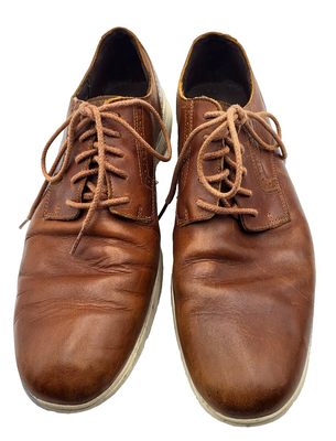 Timberland Men’s Brown Leather Lace-Up Dress Shoes Loafers Size 10.5 Timberland Loafer Brown Casual Shoes for Men for sale | eBay main image 3