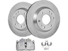 Front Brake Rotor and Caliper Set 61MVSX62 for Oldsmobile Bravada 2002 2003 2004