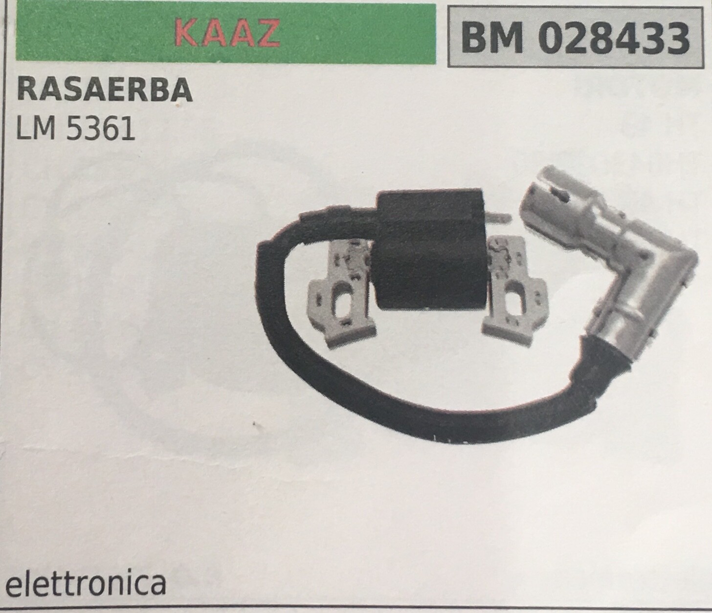 Ricambio Bobina KAAZ BM028433 per Rasaerba LM5361 - Spedizione Rapida