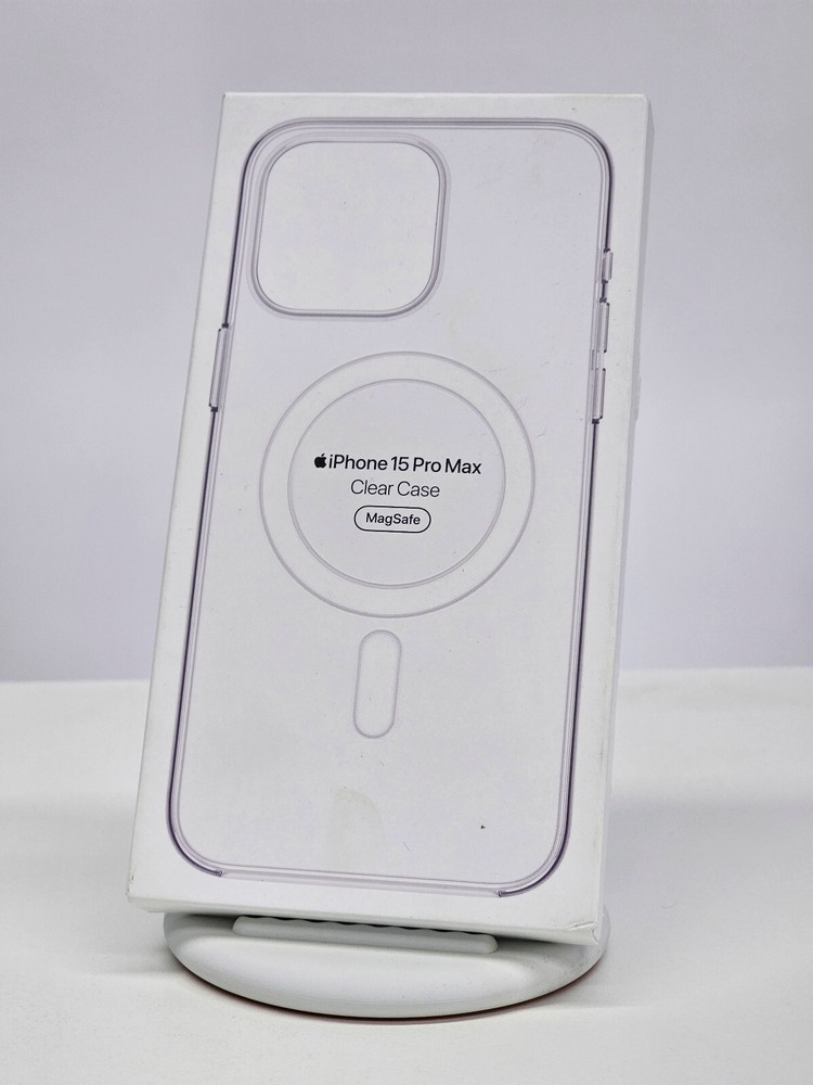 Genuine Apple Clear Case with MagSafe for iPhone 15 Pro Max - Open-Box