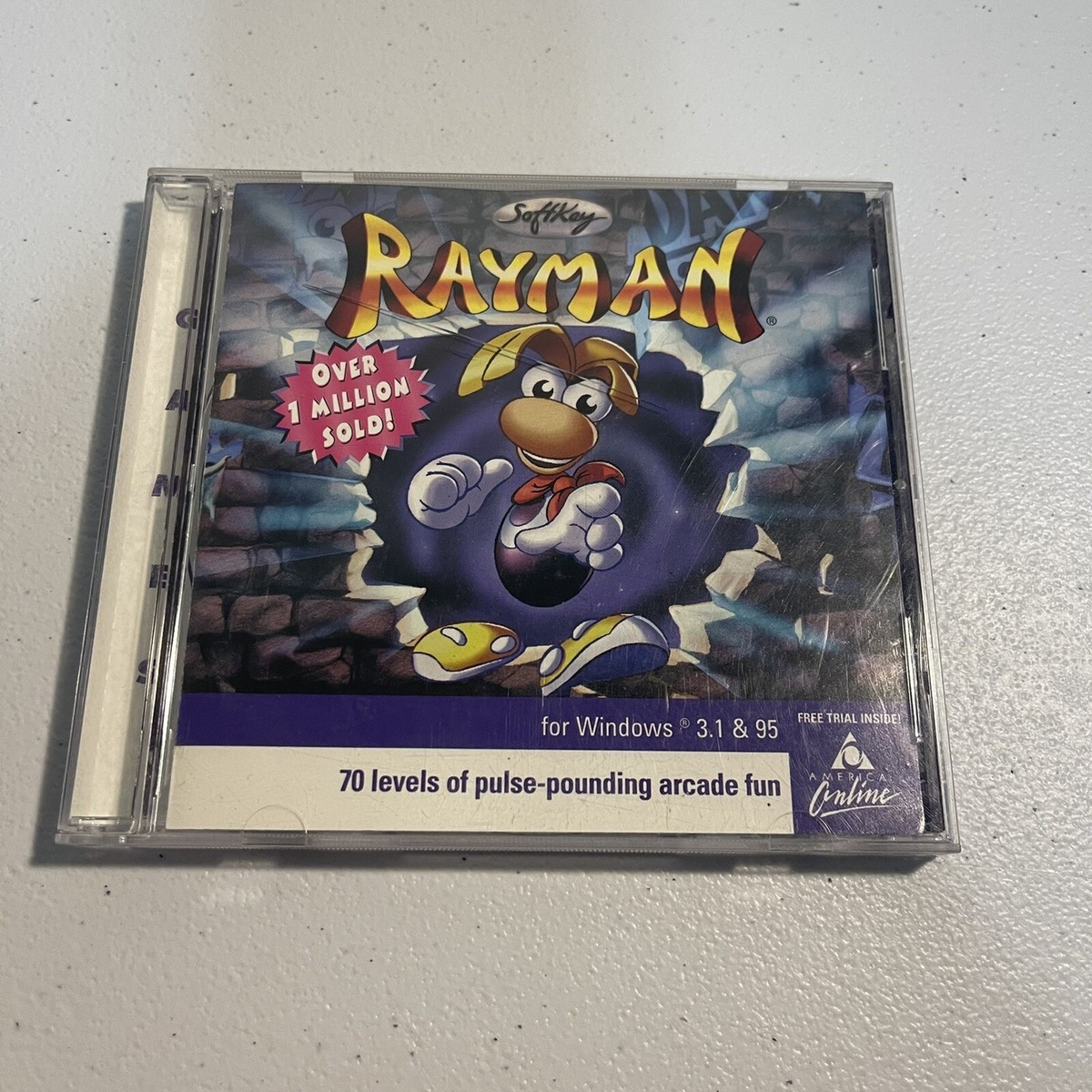 RAYMAN Windows 初代レイマン A&P PCゲーム CD-ROM Rayman (Windows PC CD-ROM, 1995) Ubi Soft Disc Only - VGC | eBay