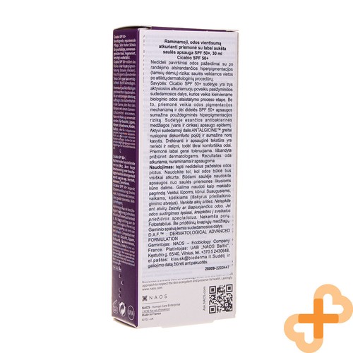 BIODERMA CICABIO Regenerating Cream With High Sun Protection SPF50 30 ml - Picture 9 of 12