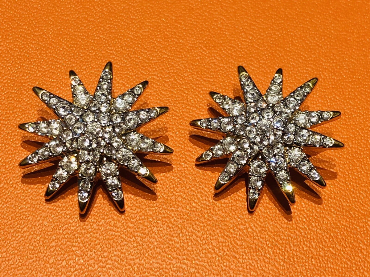 Swarovski earrings best sale ebay