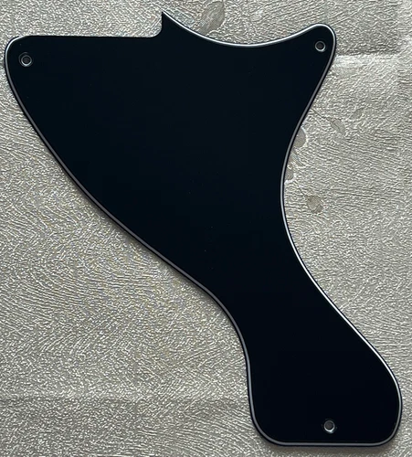 Custom For Gibson LP Jr. Les Paul Junior Style Guitar Pickguard 3-Ply Black