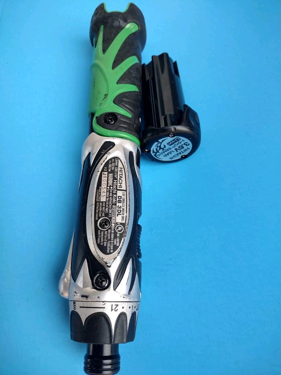 Hitachi DB3DL 3.6V Li-Ion Screwdriver 1/4 Hitachi DB3DL 3.6V Li-Ion Screwdriver 1/4