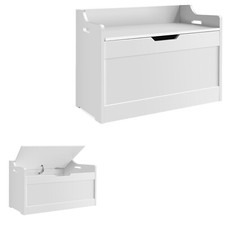 Multi-Purpose Wooden Storage Chest Toy Box, Blanket Box Chest with Lid Organizer