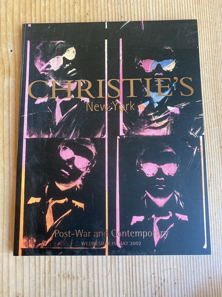 Christie's Auction Art Catalog Post-War Contemporary May 2002 New