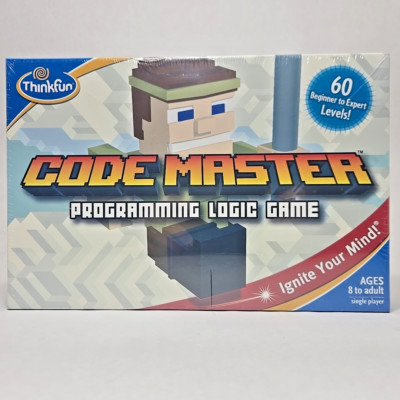 Code Master Programming Logic Game By ThinkFun 60 Levels Ignite Yor Mind! New