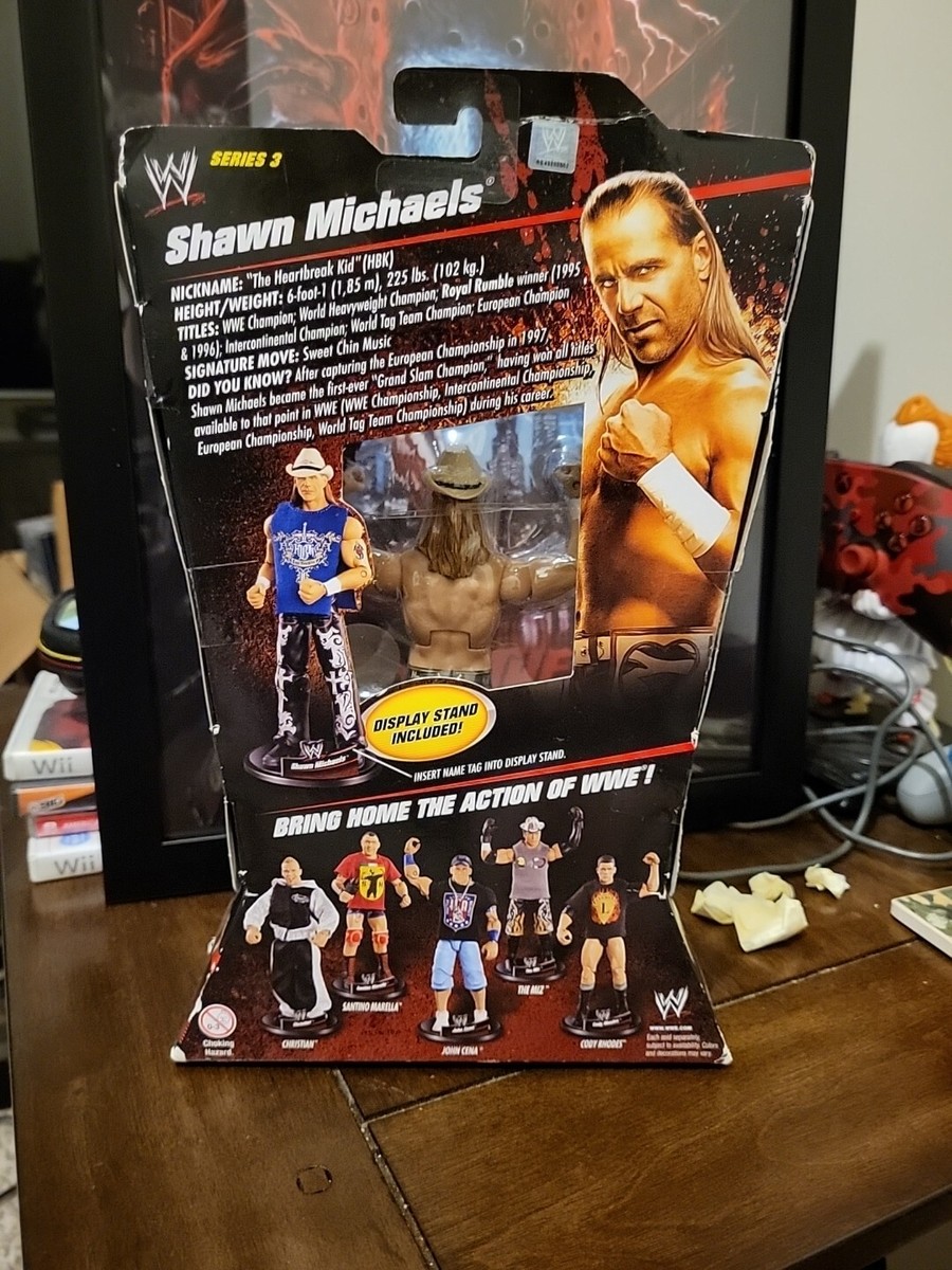 2010 WWE Mattel Heartbreak Kid Shawn Michaels Elite Wrestling