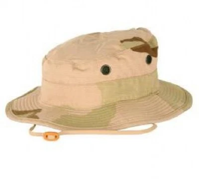 PROPPER US 3 color Desert Dcu Army Wüstentarn Mütze Cap Boonie Hat Buschhut