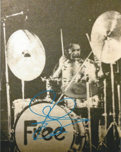 Simon Kirke Autographed 8x10 Bad Company Free Free Shipping MU12