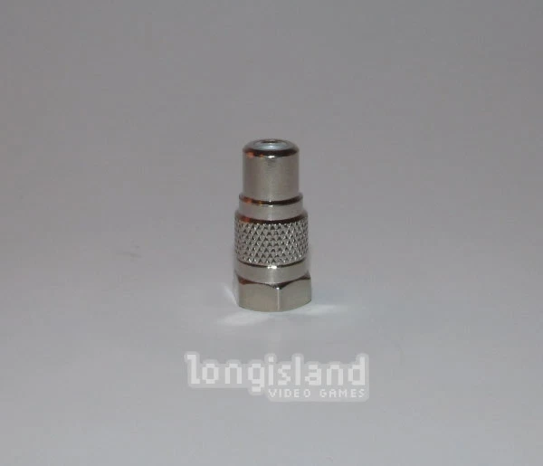 Atari RF Coaxial Female Adapter RCA to RG6 Video - Colecovision Intellivision - Image 3 of 4
