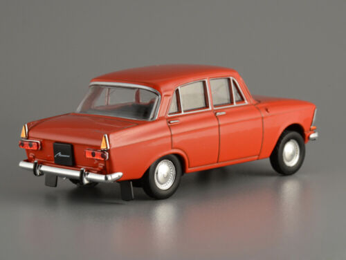 Moskvich-412 Rojo Sedán Soviético URSS 1967 Año 1/43 Escala Coleccionable Mod... - Imagen 5 de 12