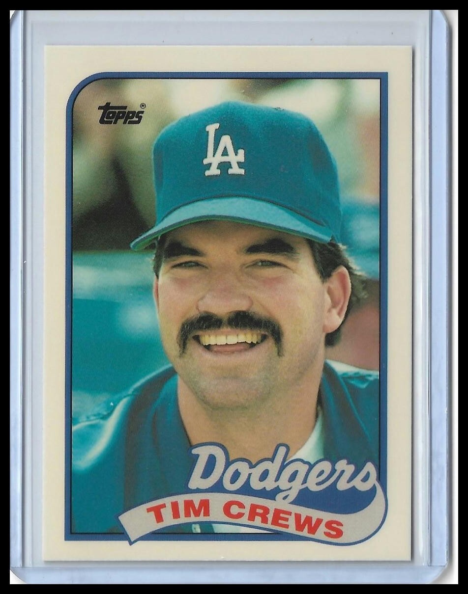 1989 Topps Tiffany - Tim Crews #22