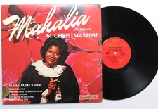 MAHALIA JACKSON AND FRIENDS AT CHRISTMASTIME LP 12" RECORD (P 11804)