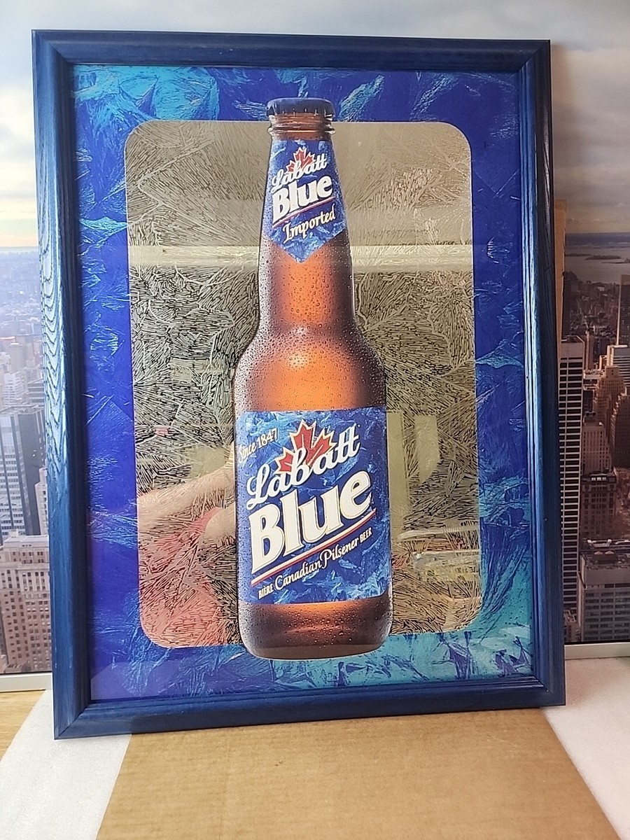 Labatt Blue Imported Canadian Pilsener Beer Mirror | eBay