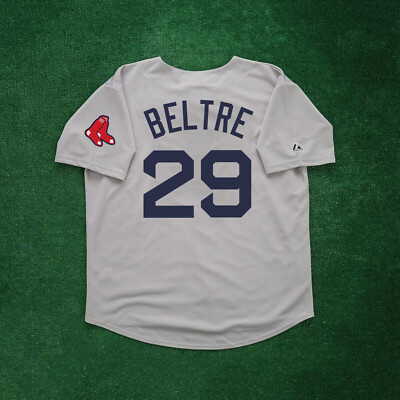 Adrian Beltre 2010 Boston Red Sox Grey Road Men's Jersey w/ Team Patch 