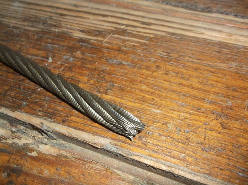 LOOS SF37579D-0025CL Cable, 3/8 In., 25 ft., 2400 Lb Capacity (C10T) - Picture 2 of 6