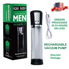 Vacuum Penis Pump for Male ED Enhancement Erectile Enlargement Penis-Enlarger BG