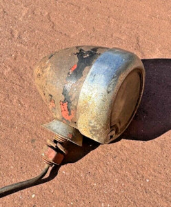 Vtg Back Up 30s 40s Fender Light Hot Rod Custom Lowrider Chevy Ford SCTA TROG