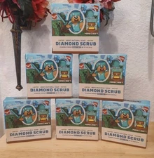 Lot Of 6 Bars - Dr. Squatch Soap Minecraft Diamond Scrub, New